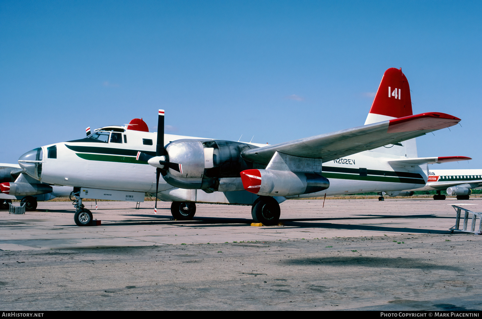 Aircraft Photo of N202EV | Lockheed P-2E/AT Neptune | Evergreen International Airlines | AirHistory.net #526909