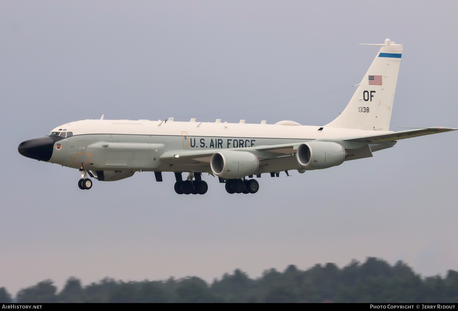 Aircraft Photo of 62-4138 / AF62-4138 | Boeing RC-135W | USA - Air Force | AirHistory.net #526925