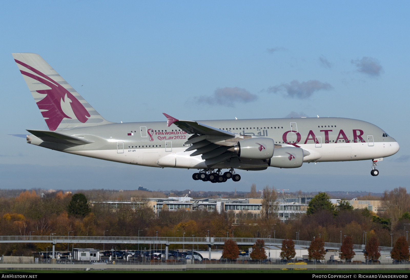 Aircraft Photo of A7-API | Airbus A380-861 | Qatar Airways | AirHistory.net #526936