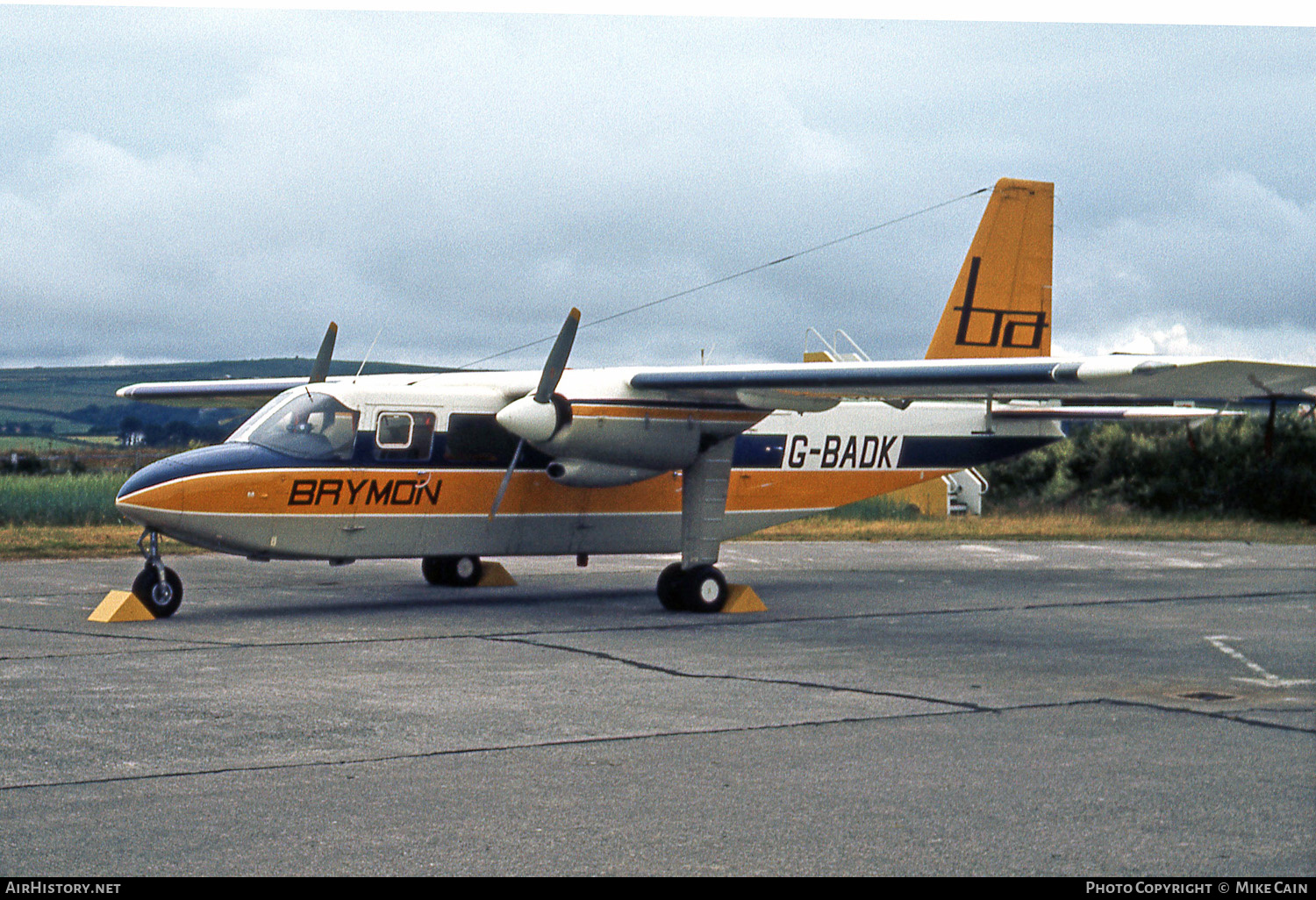 Aircraft Photo of G-BADK | Britten-Norman BN-2A-8 Islander | Brymon Airways | AirHistory.net #526939