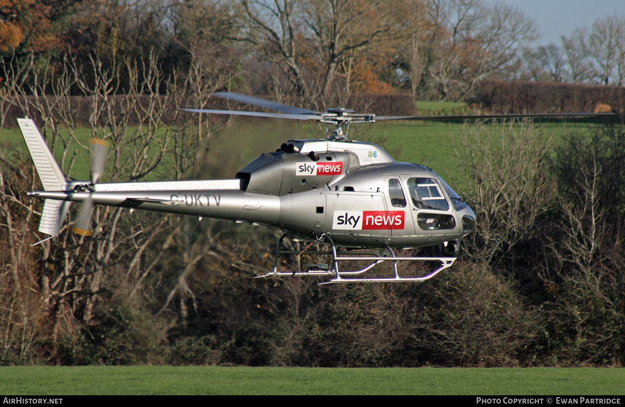 Aircraft Photo of G-UKTV | Aerospatiale AS-355F-2 Ecureuil 2 | A2B Heli Charters | AirHistory.net #526940