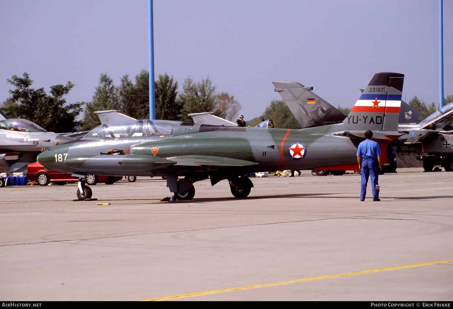 Aircraft Photo of YU-YAD | Soko G-2A Galeb | Yugoslavia - Air Force | AirHistory.net #526946