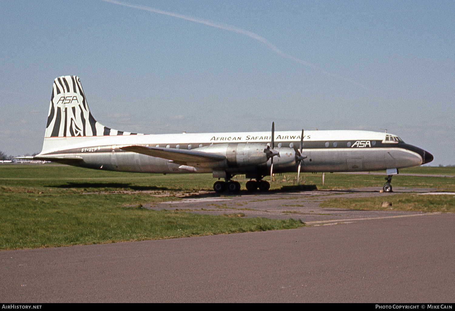 Aircraft Photo of 5Y-ALP | Bristol 175 Britannia 314 | African Safari Airways - ASA | AirHistory.net #526948
