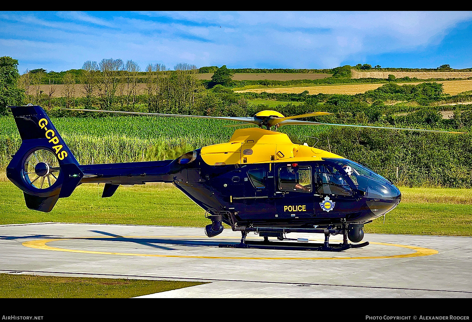 Aircraft Photo of G-CPAS | Airbus Helicopters H-135P-2+ | NPAS - National Police Air Service | AirHistory.net #526951