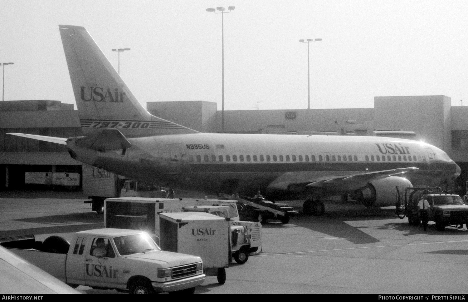 Aircraft Photo of N335US | Boeing 737-301 | USAir | AirHistory.net #526965
