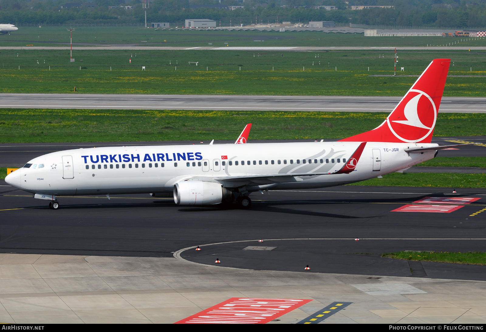 Aircraft Photo of TC-JGR | Boeing 737-8F2 | Turkish Airlines | AirHistory.net #526969
