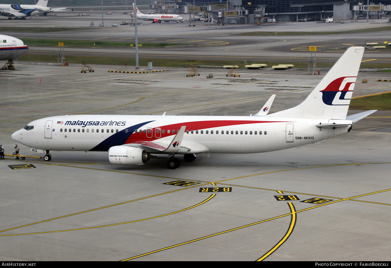 Aircraft Photo of 9M-MXQ | Boeing 737-8H6 | Malaysia Airlines | AirHistory.net #526972