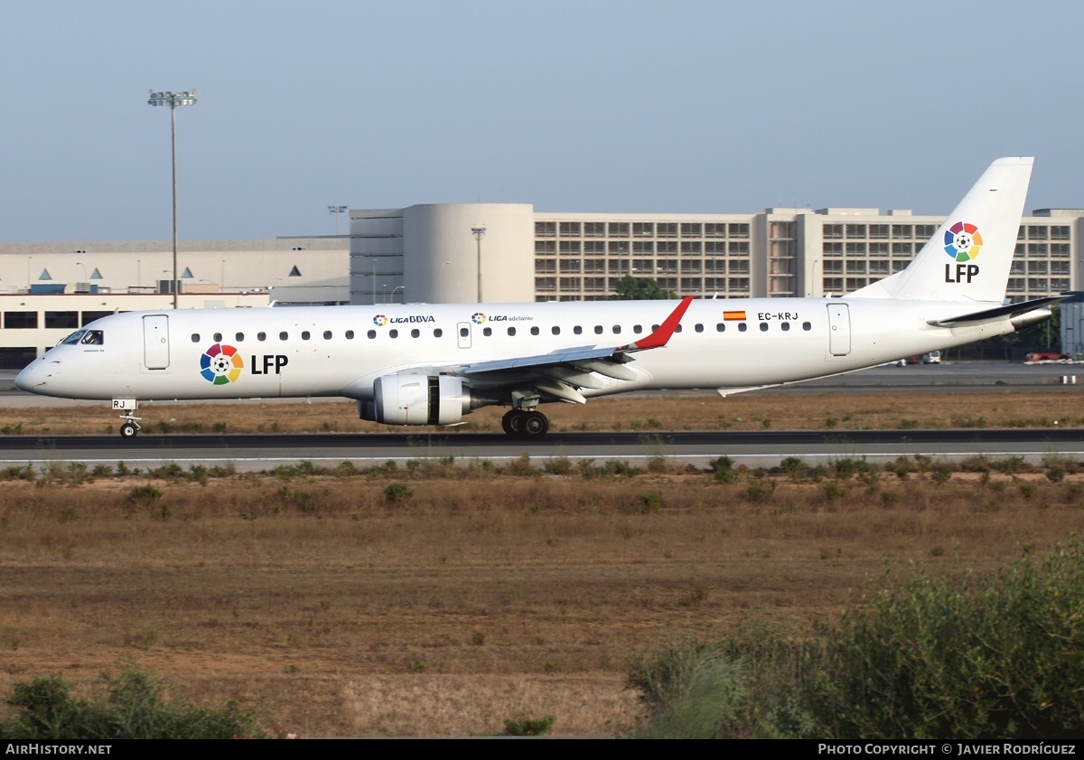 Aircraft Photo of EC-KRJ | Embraer 195LR (ERJ-190-200LR) | Air Europa | AirHistory.net #526980