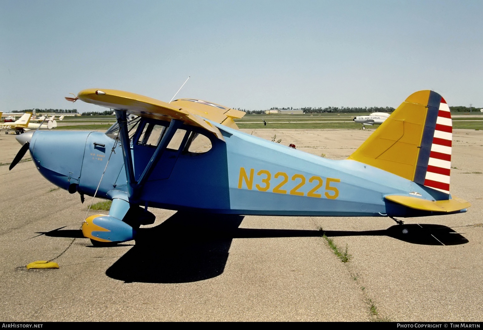 Aircraft Photo of N32225 | Stinson 10A Voyager | USA - Air Force | AirHistory.net #526986