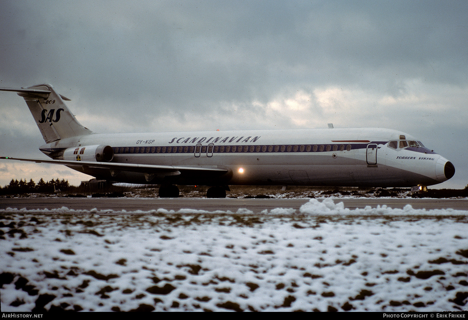 Aircraft Photo of OY-KGP | McDonnell Douglas DC-9-41 | Scandinavian Airlines - SAS | AirHistory.net #527010
