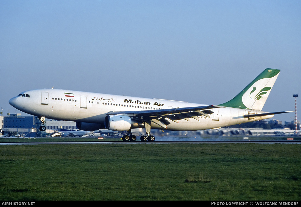Aircraft Photo of EP-MHE | Airbus A300B4-2C | Mahan Air | AirHistory.net #527026