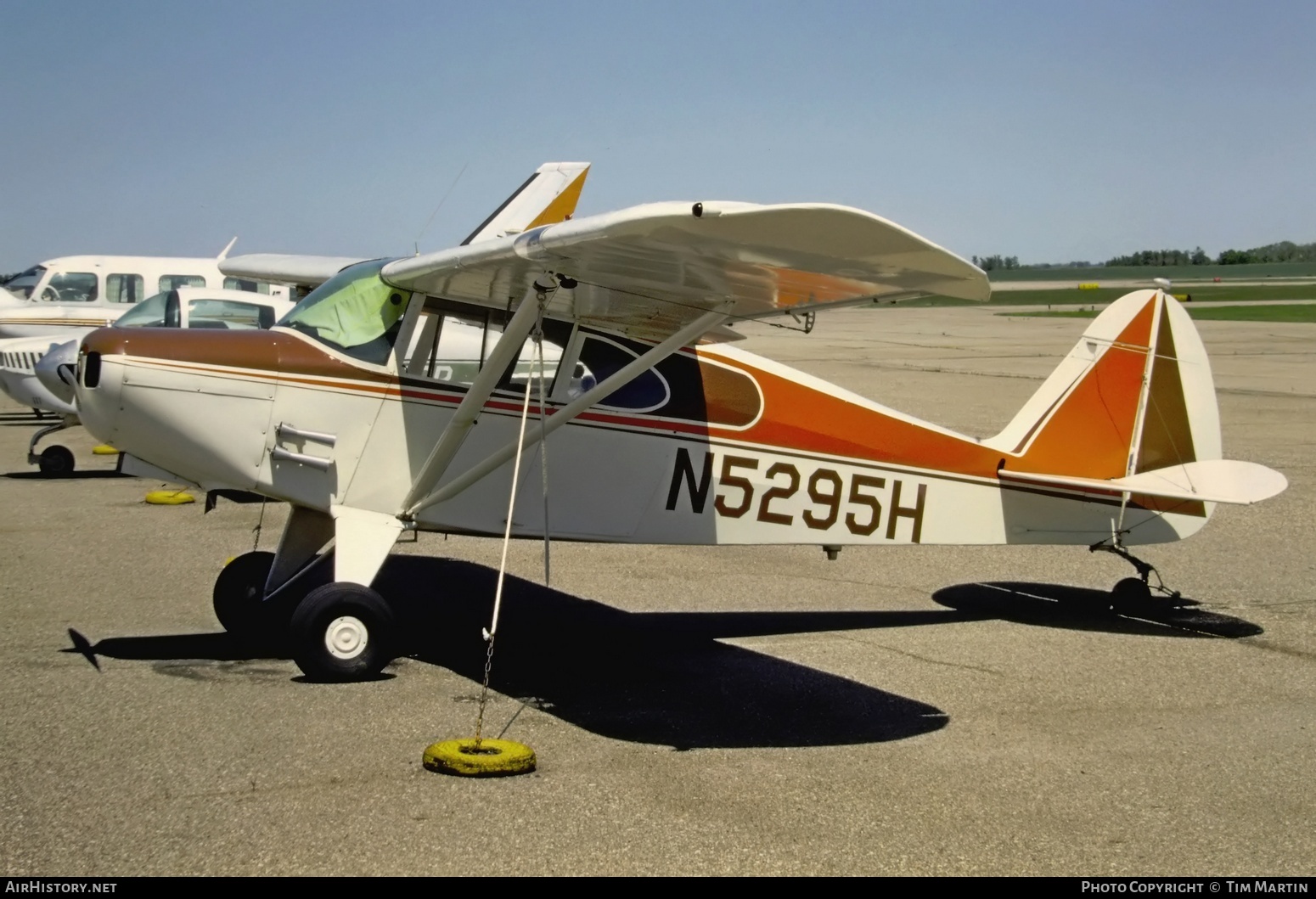 Aircraft Photo of N5295H | Piper PA-16 Clipper | AirHistory.net #527034