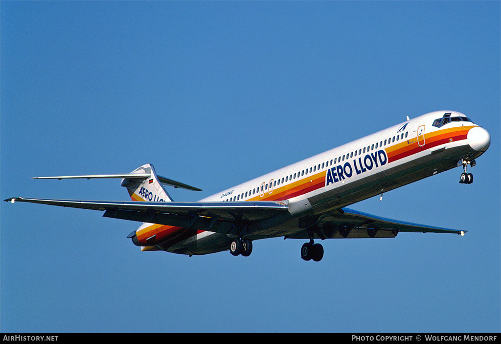Aircraft Photo of D-AGWB | McDonnell Douglas MD-83 (DC-9-83) | Aero Lloyd | AirHistory.net #527040