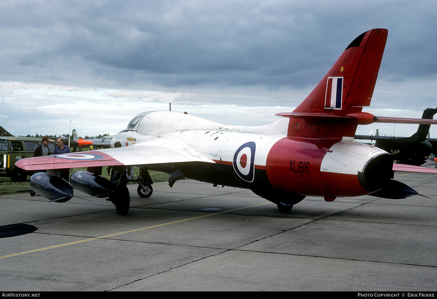 Aircraft Photo of XL616 | Hawker Hunter T7A | UK - Air Force | AirHistory.net #527042