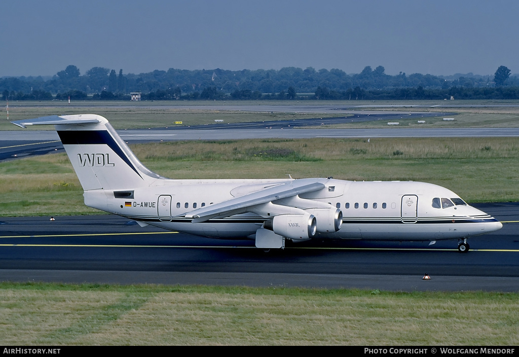 Aircraft Photo of D-AWUE | British Aerospace BAe-146-200 | WDL Aviation | AirHistory.net #527051