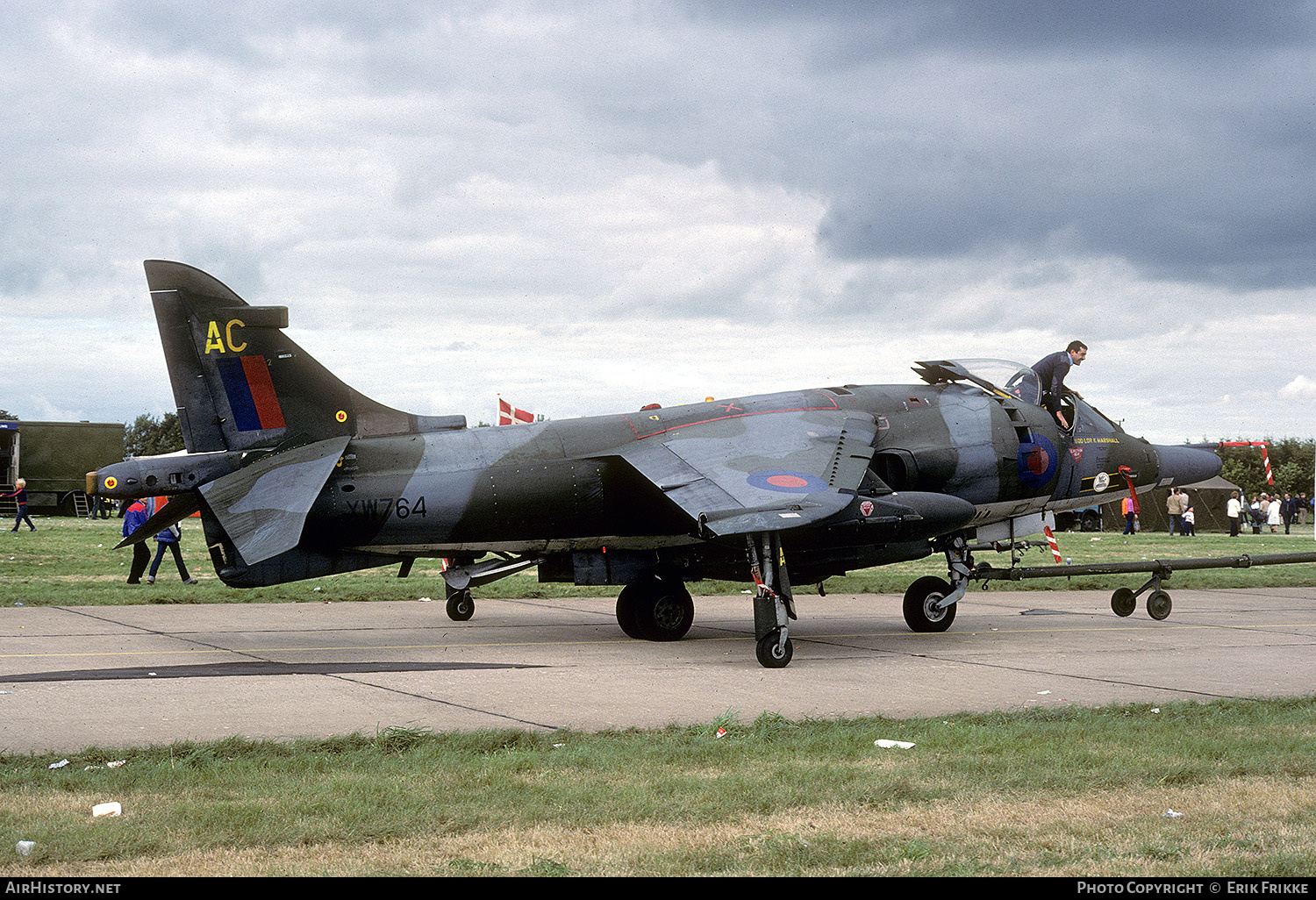 Aircraft Photo of XW764 | Hawker Siddeley Harrier GR3 | UK - Air Force | AirHistory.net #527053