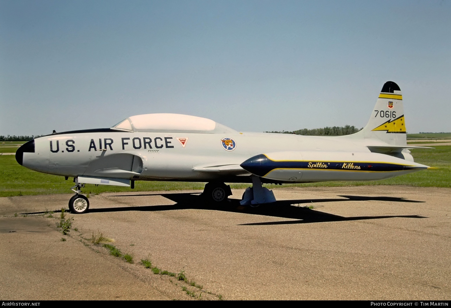Aircraft Photo of 57-616 / 70616 | Lockheed T-33A | USA - Air Force | AirHistory.net #527060