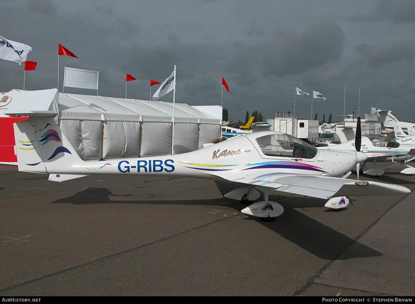 Aircraft Photo of G-RIBS | Diamond DA20-A1 Katana | AirHistory.net #527069