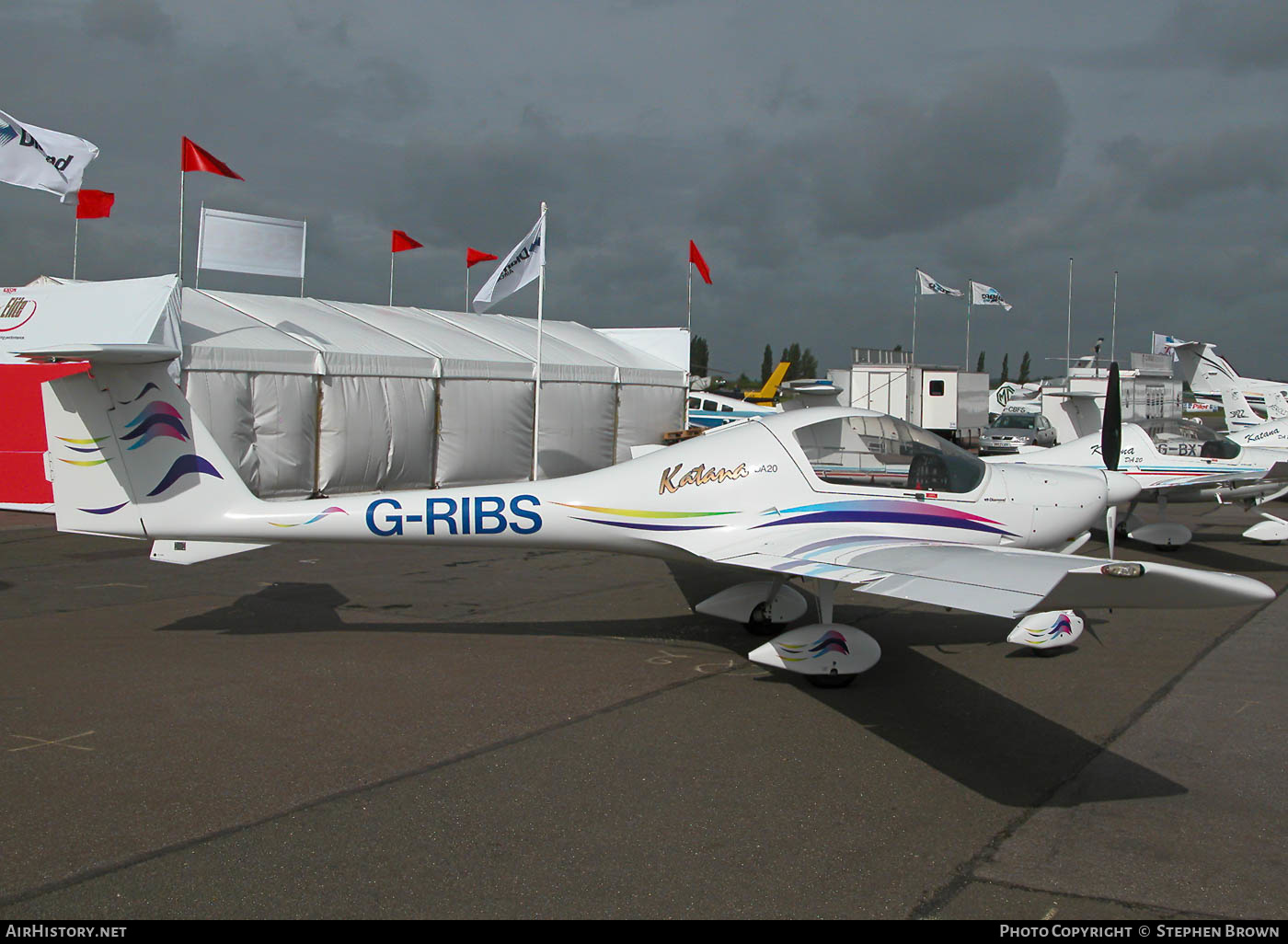Aircraft Photo of G-RIBS | Diamond DA20A-1 Katana | AirHistory.net #527069