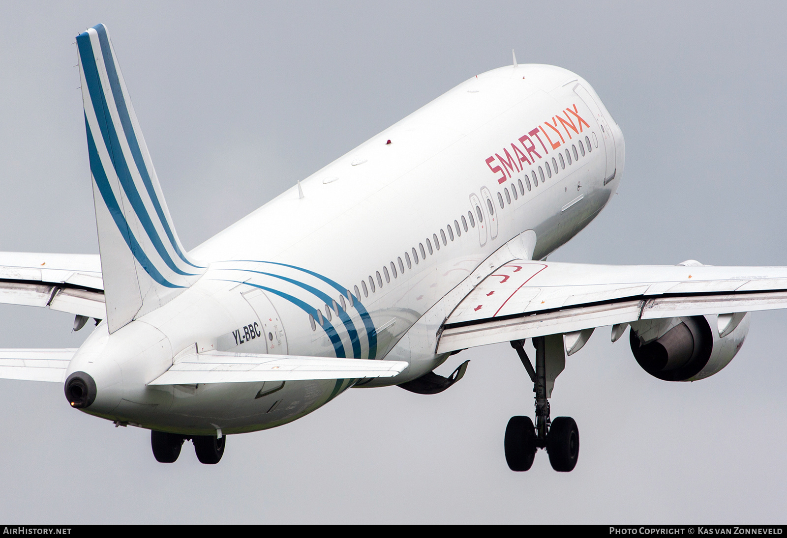 Aircraft Photo of YL-BBC | Airbus A320-211 | SmartLynx Airlines | AirHistory.net #527073