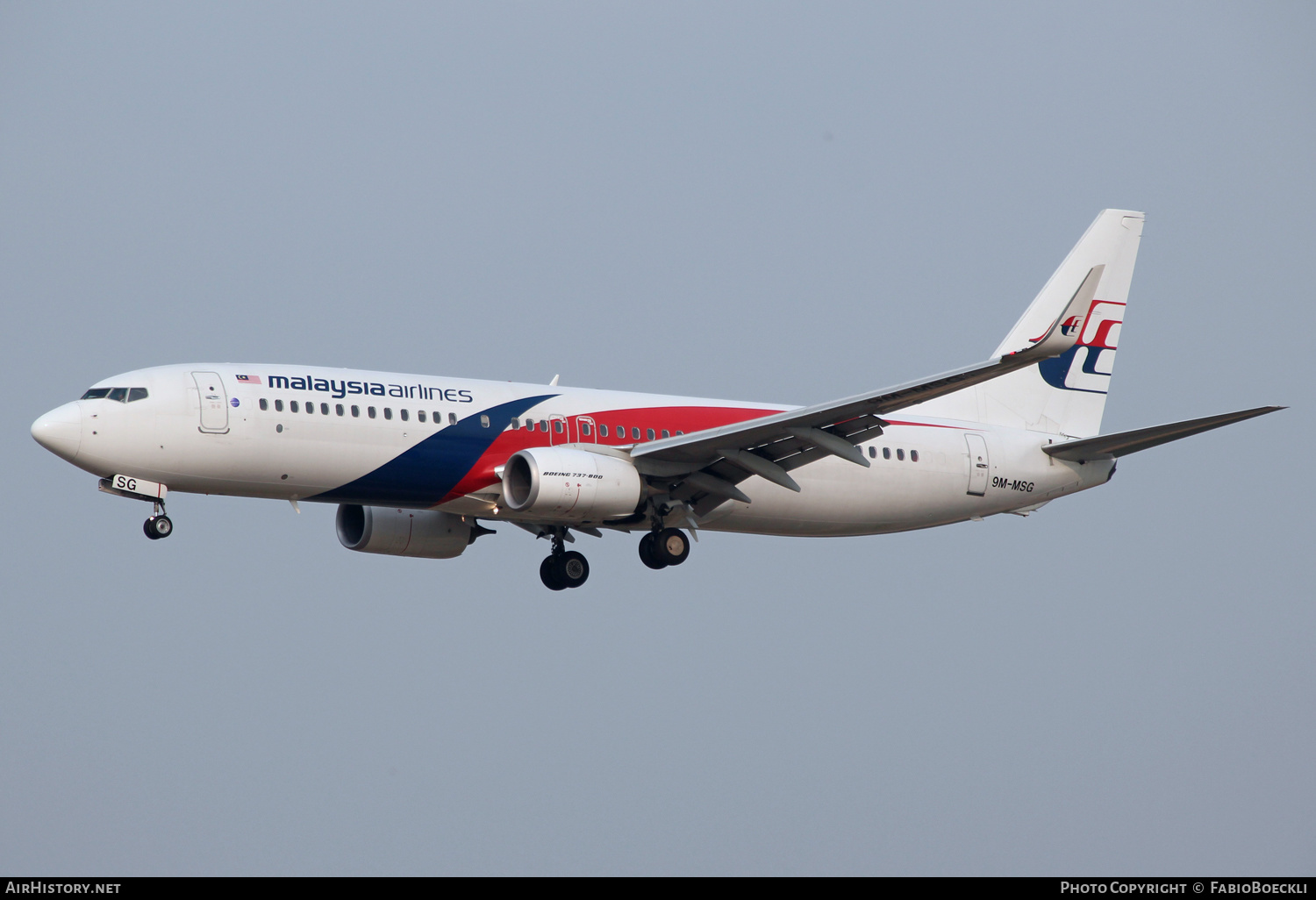Aircraft Photo of 9M-MSG | Boeing 737-8H6 | Malaysia Airlines | AirHistory.net #527085
