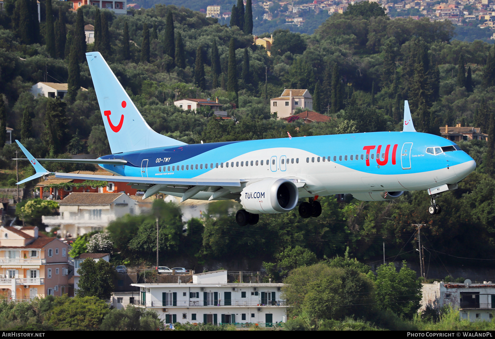 Aircraft Photo of OO-TMY | Boeing 737-8 Max 8 | TUI | AirHistory.net #527088