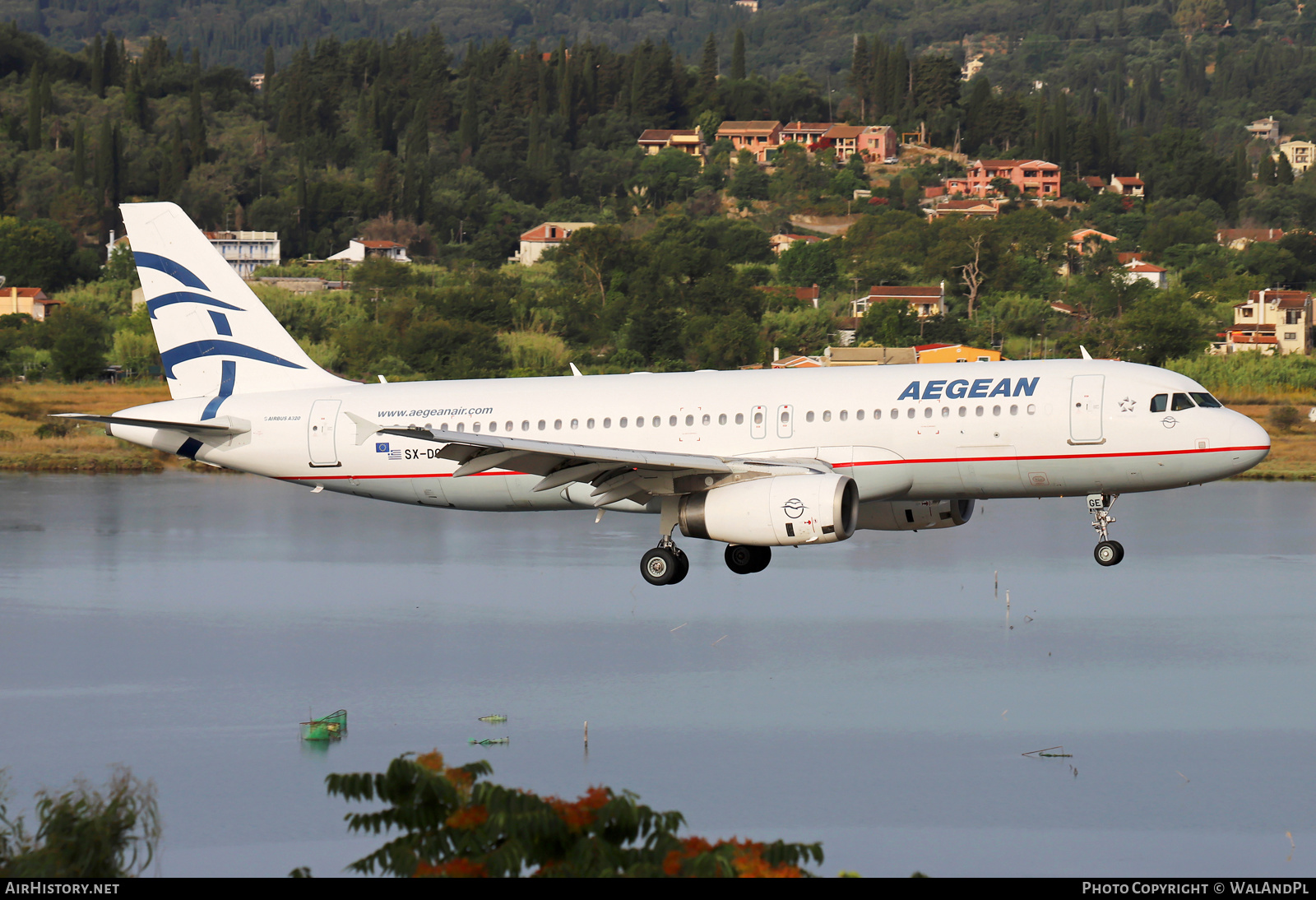 Aircraft Photo of SX-DGE | Airbus A320-232 | Aegean Airlines | AirHistory.net #527110