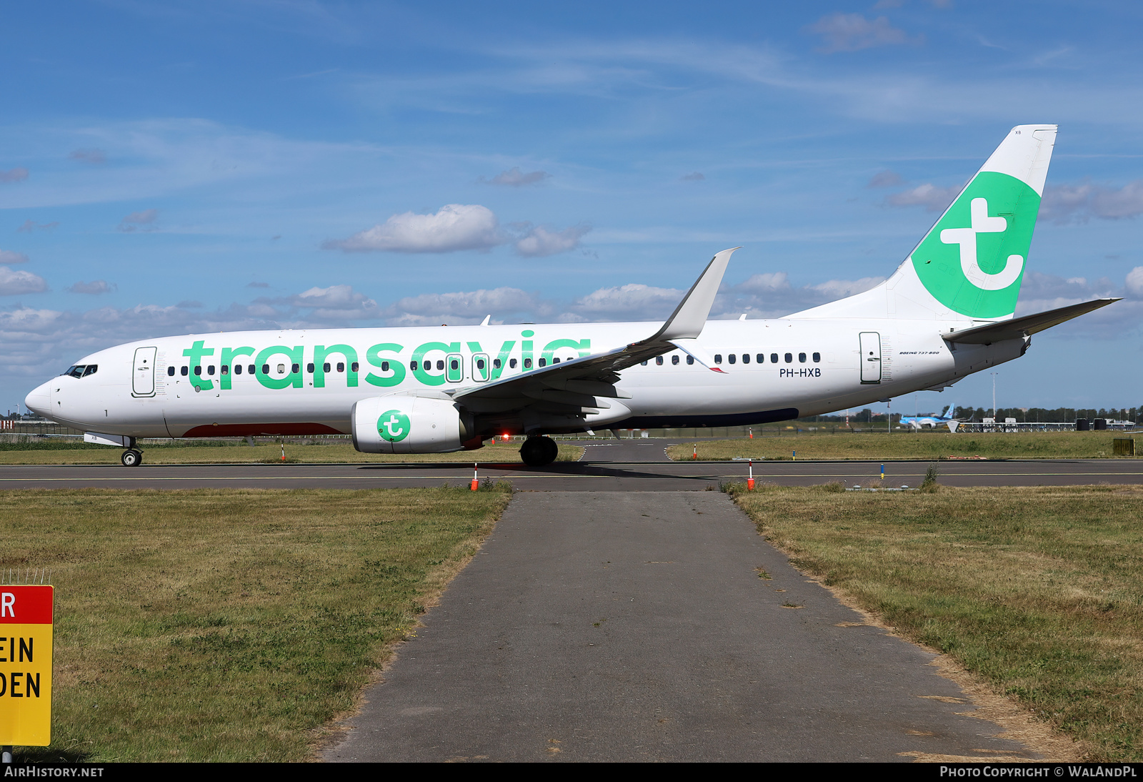 Aircraft Photo of PH-HXB | Boeing 737-8K2 | Transavia | AirHistory.net #527111