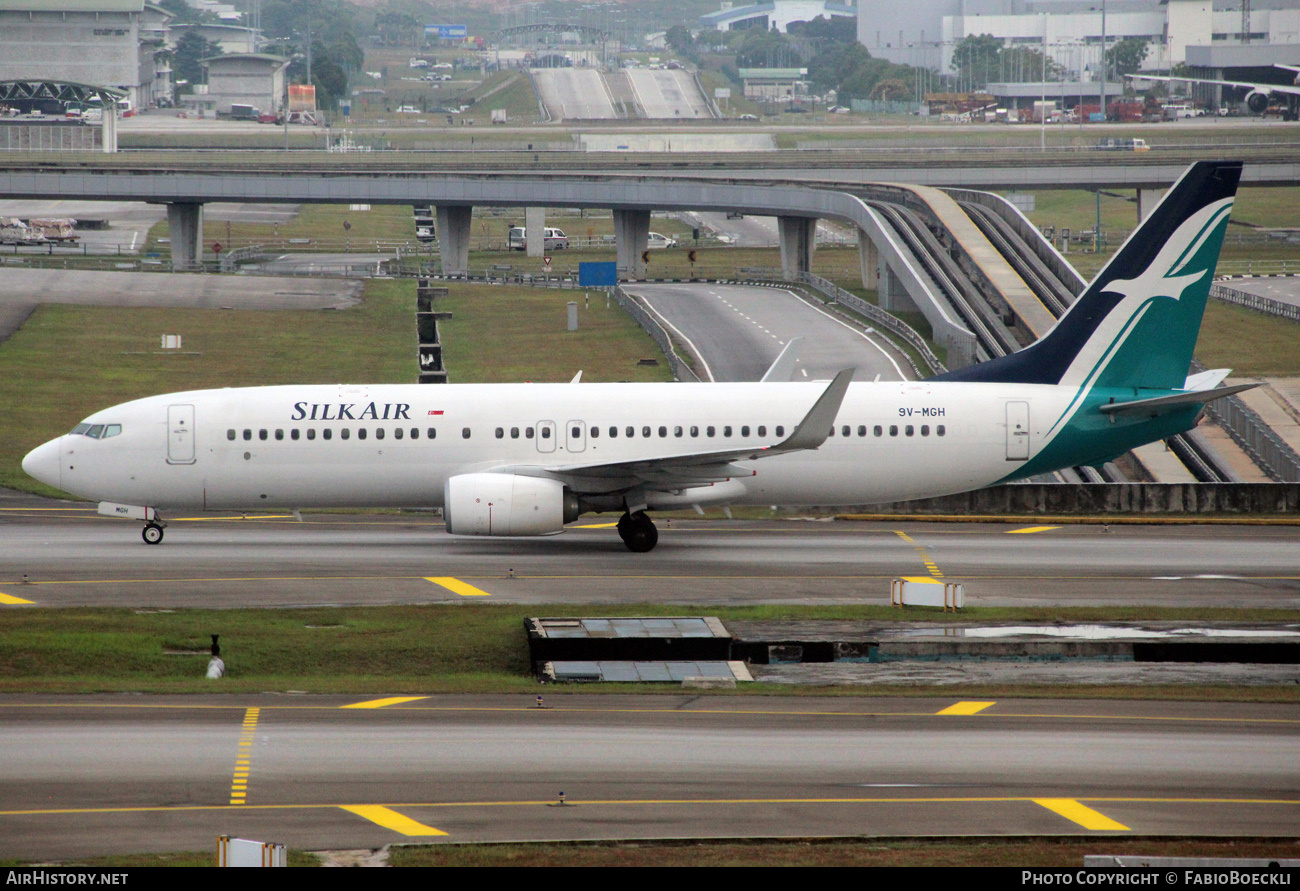 Aircraft Photo of 9V-MGH | Boeing 737-8SA | SilkAir | AirHistory.net #527117