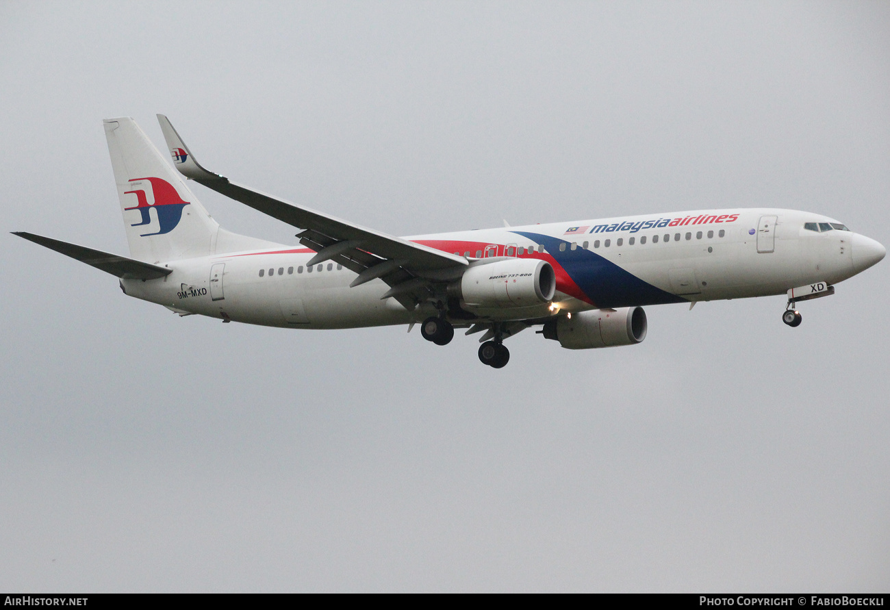 Aircraft Photo of 9M-MXD | Boeing 737-8H6 | Malaysia Airlines | AirHistory.net #527127