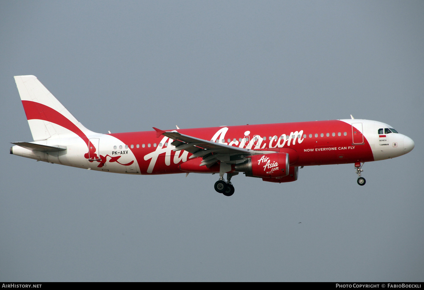 Aircraft Photo of PK-AXV | Airbus A320-216 | AirAsia | AirHistory.net #527128