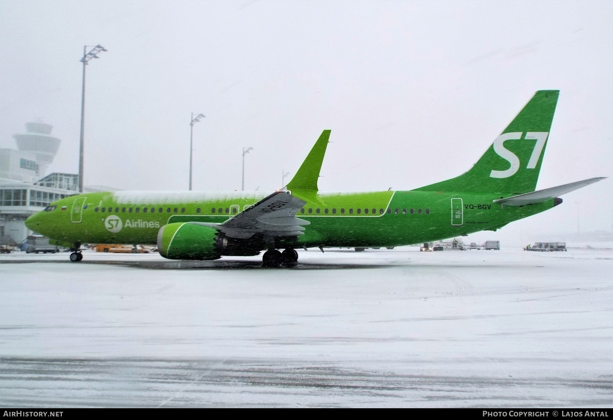 Aircraft Photo of VQ-BGV | Boeing 737-8 Max 8 | S7 Airlines | AirHistory.net #527135