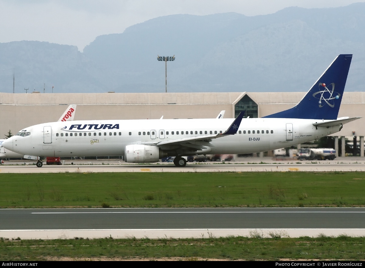 Aircraft Photo of EI-DJU | Boeing 737-86N | Futura Gael | AirHistory.net #527169