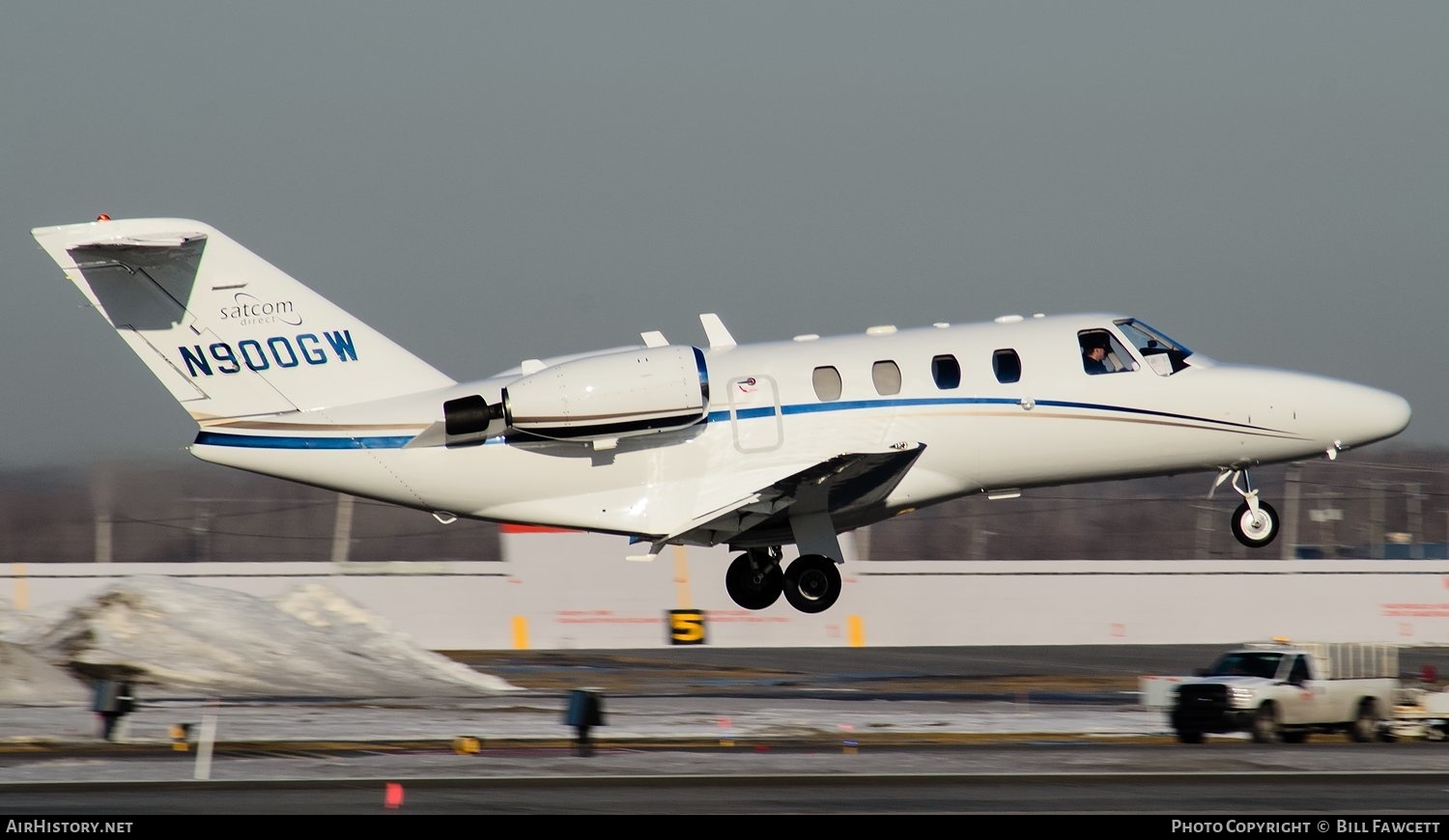 Aircraft Photo of N900GW | Cessna 525 CitationJet | SD - Satcom Direct | AirHistory.net #527179