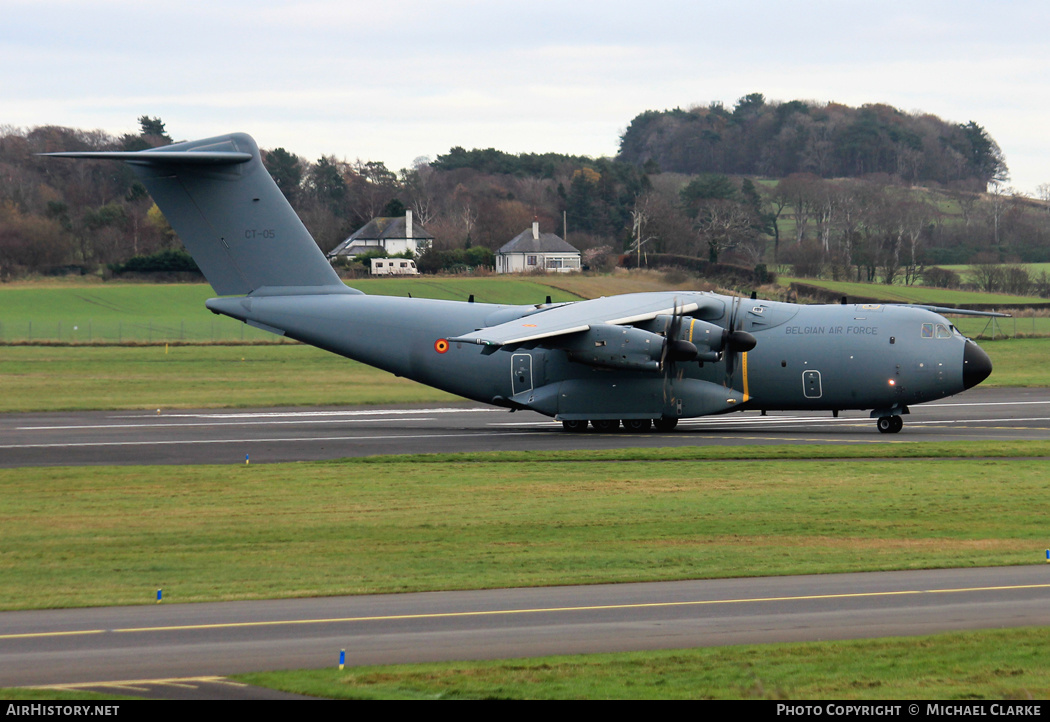 Aircraft Photo of CT-05 | Airbus A400M Atlas | Belgium - Air Force | AirHistory.net #527201