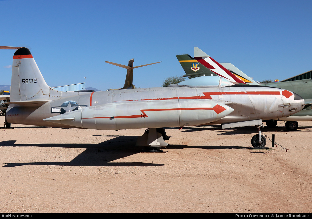 Aircraft Photo of 45-8612 / 58612 | Lockheed P-80B Shooting Star | USA - Air Force | AirHistory.net #527212