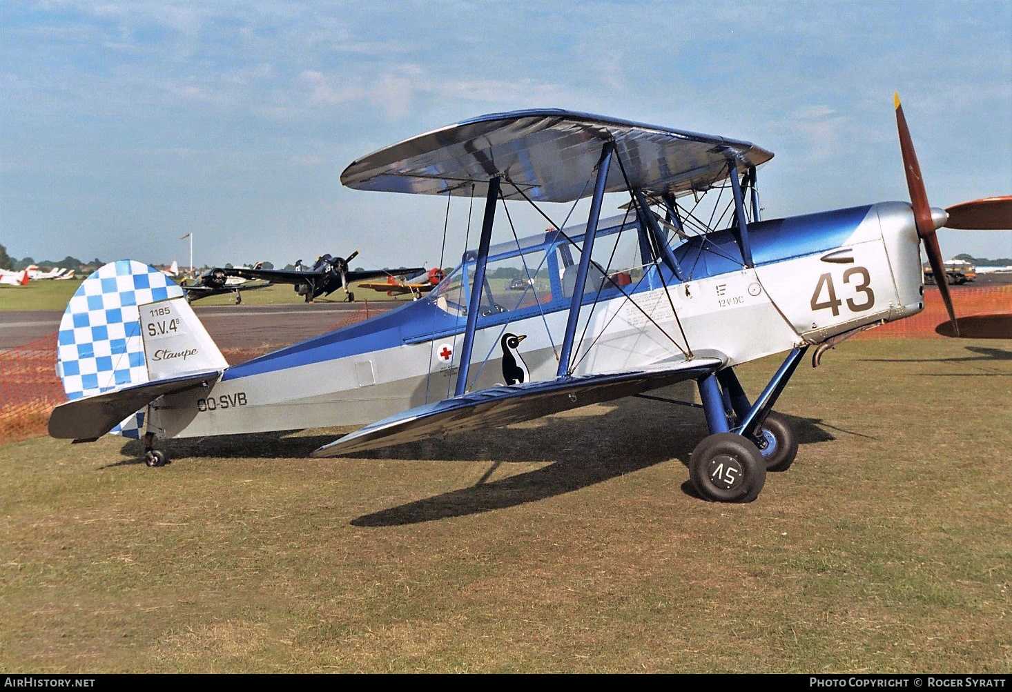 Aircraft Photo of OO-SVB | Stampe-Vertongen SV-4B | AirHistory.net #527249