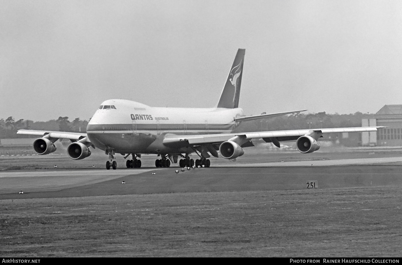 Aircraft Photo of VH-EBJ | Boeing 747-238B | Qantas | AirHistory.net #527253