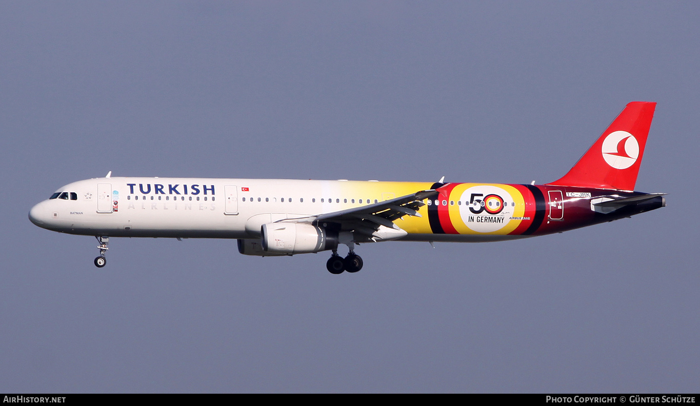 Aircraft Photo of TC-JRK | Airbus A321-231 | Turkish Airlines | AirHistory.net #527261