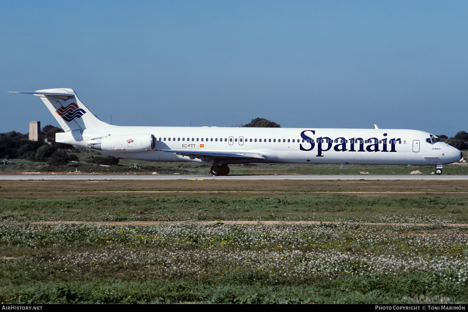 Aircraft Photo of EC-FTT | McDonnell Douglas MD-83 (DC-9-83) | Spanair | AirHistory.net #527269