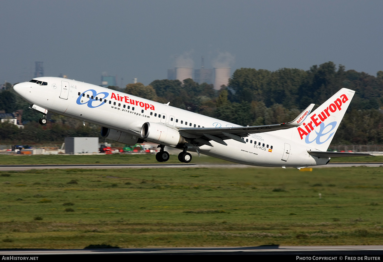 Aircraft Photo of EC-KCG | Boeing 737-85P | Air Europa | AirHistory.net #527275