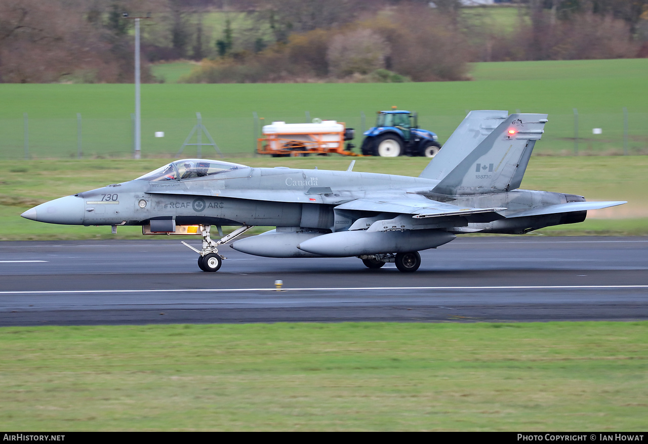 Aircraft Photo of 188730 | McDonnell Douglas CF-188A Hornet | Canada - Air Force | AirHistory.net #527316