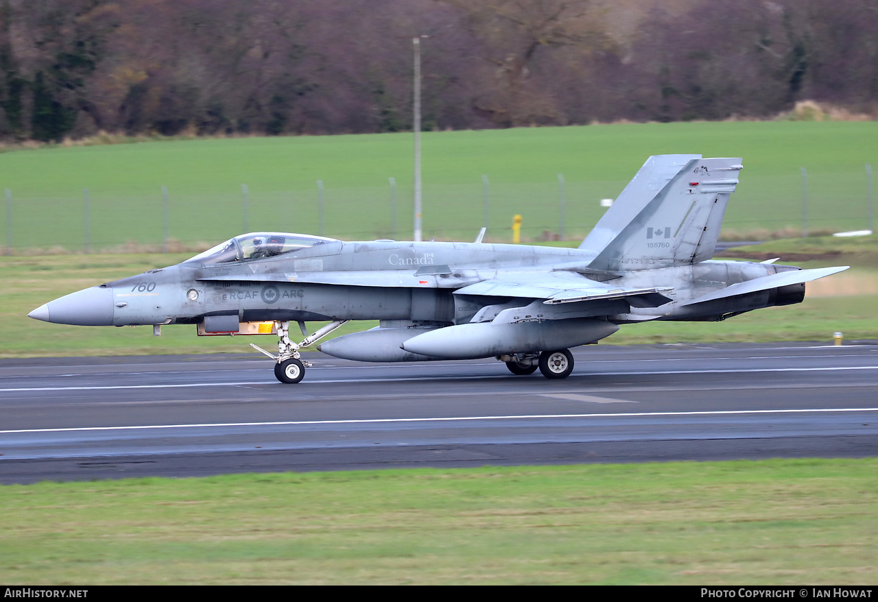 Aircraft Photo of 188760 | McDonnell Douglas CF-188A Hornet | Canada - Air Force | AirHistory.net #527317