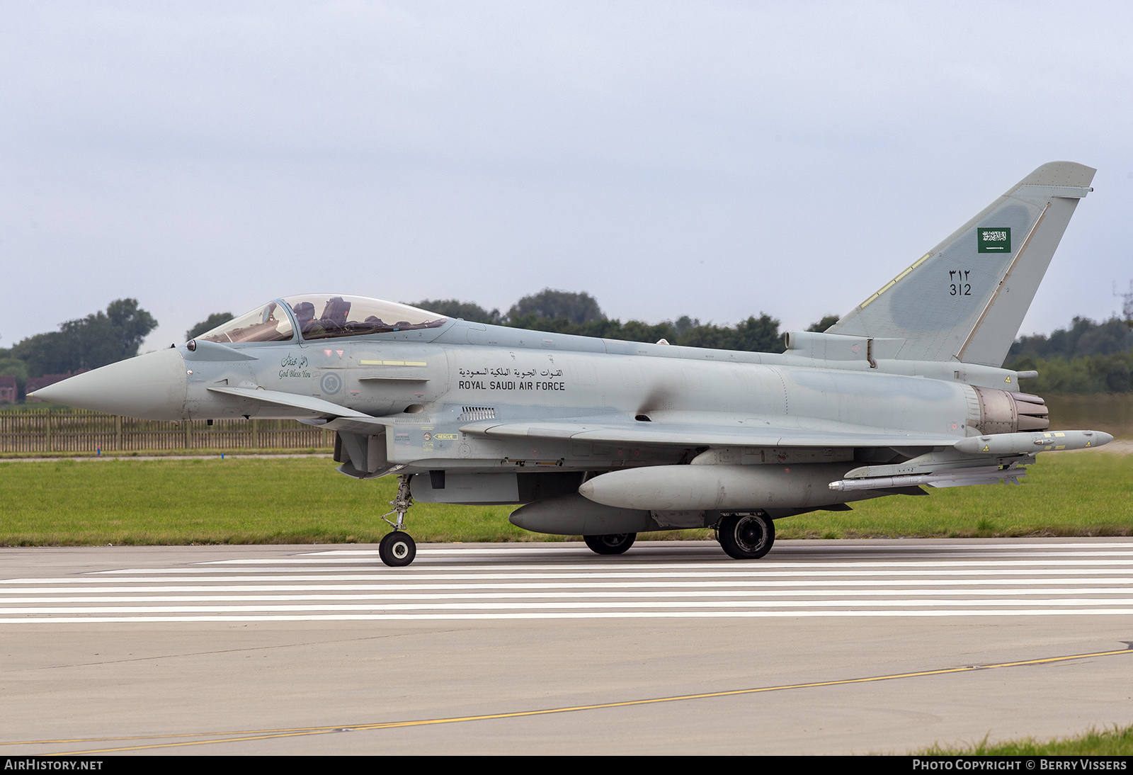 Aircraft Photo of 312 | Eurofighter EF-2000 Typhoon | Saudi Arabia - Air Force | AirHistory.net #527328