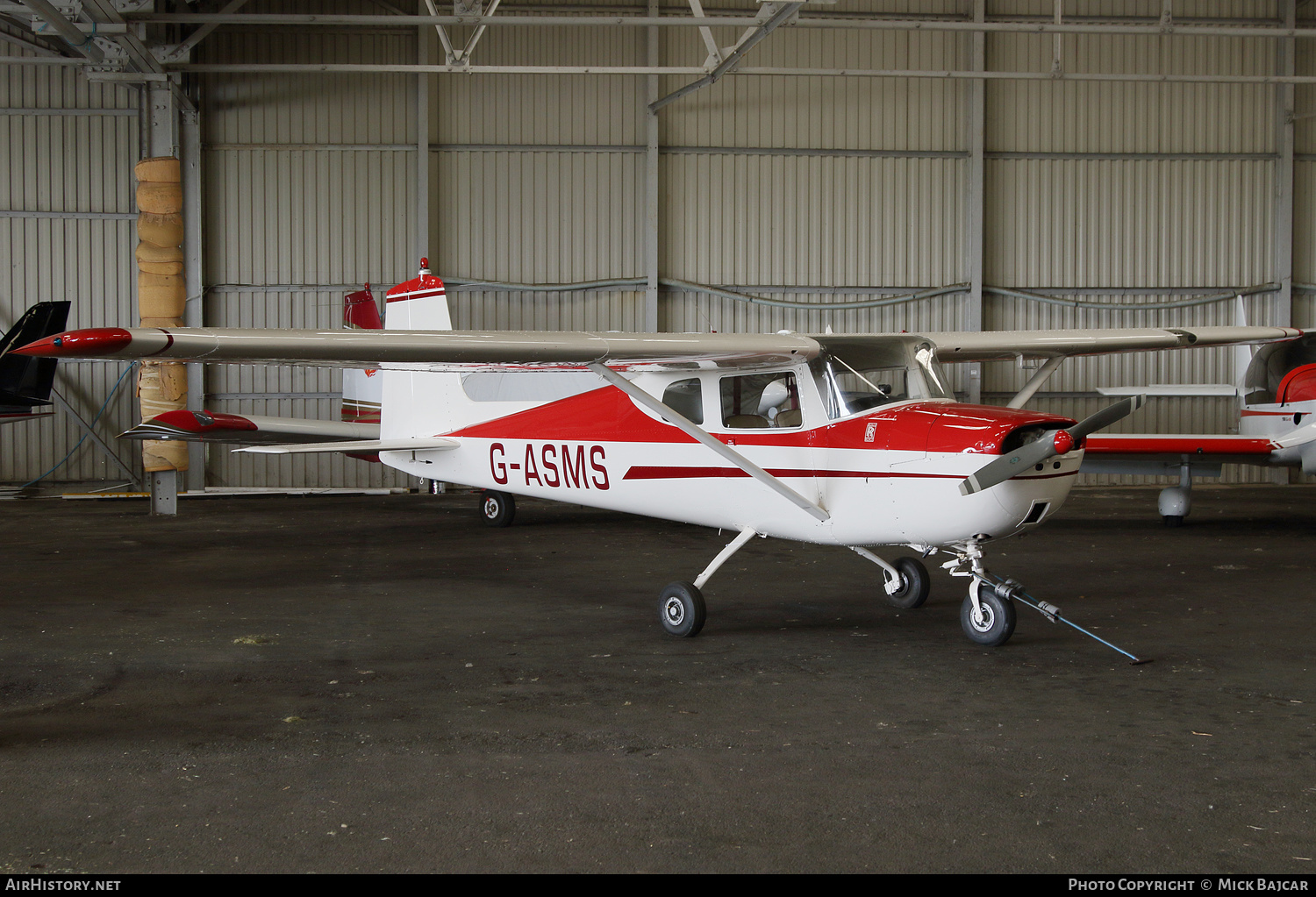 Aircraft Photo of G-ASMS | Cessna 150A | AirHistory.net #527343