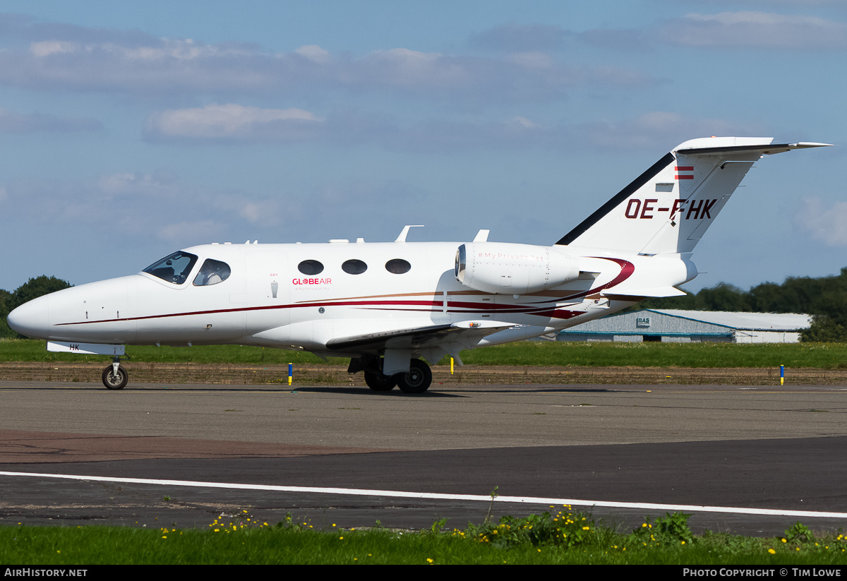 Aircraft Photo of OE-FHK | Cessna 510 Citation Mustang | GlobeAir | AirHistory.net #527352