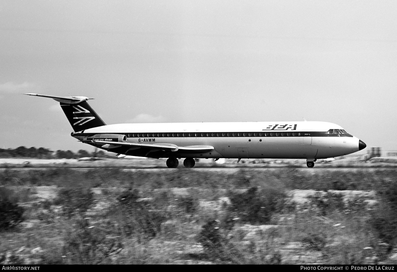 Aircraft Photo of G-AVMM | BAC 111-510ED One-Eleven | BEA - British European Airways | AirHistory.net #527361