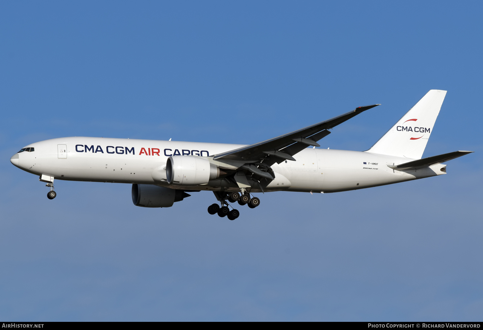 Aircraft Photo of F-HMRF | Boeing 777-F | CMA CGM Air Cargo | AirHistory.net #527369