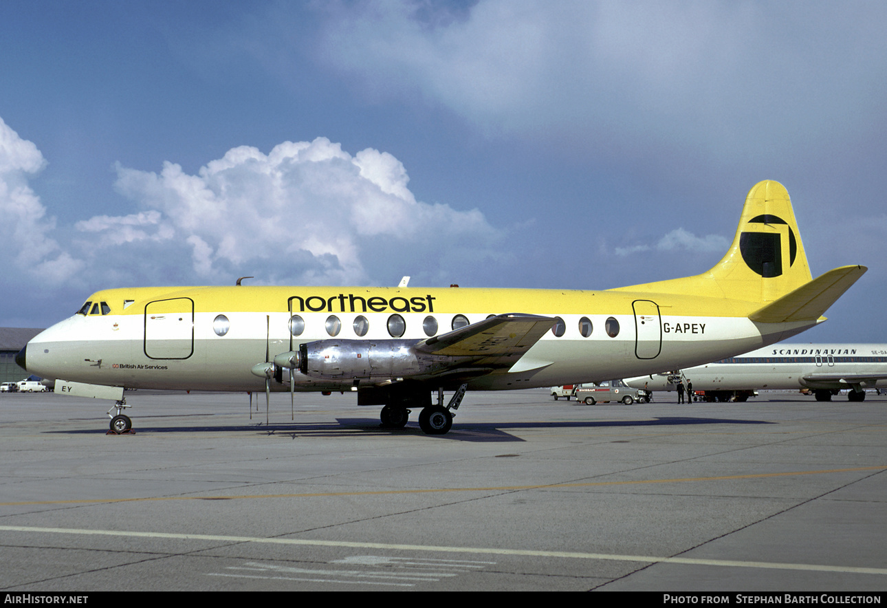 Aircraft Photo of G-APEY | Vickers 806 Viscount | Northeast Airlines | AirHistory.net #527372