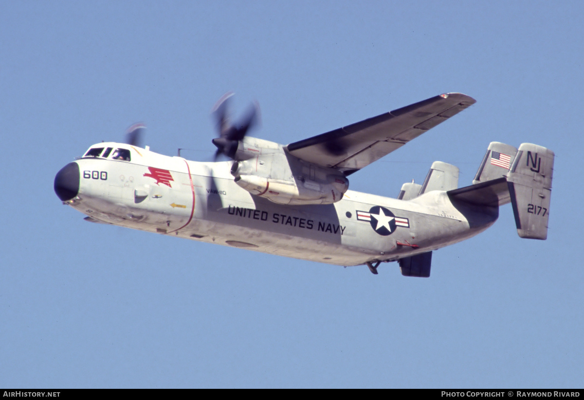Aircraft Photo of 162177 | Grumman C-2A Greyhound | USA - Navy | AirHistory.net #527375